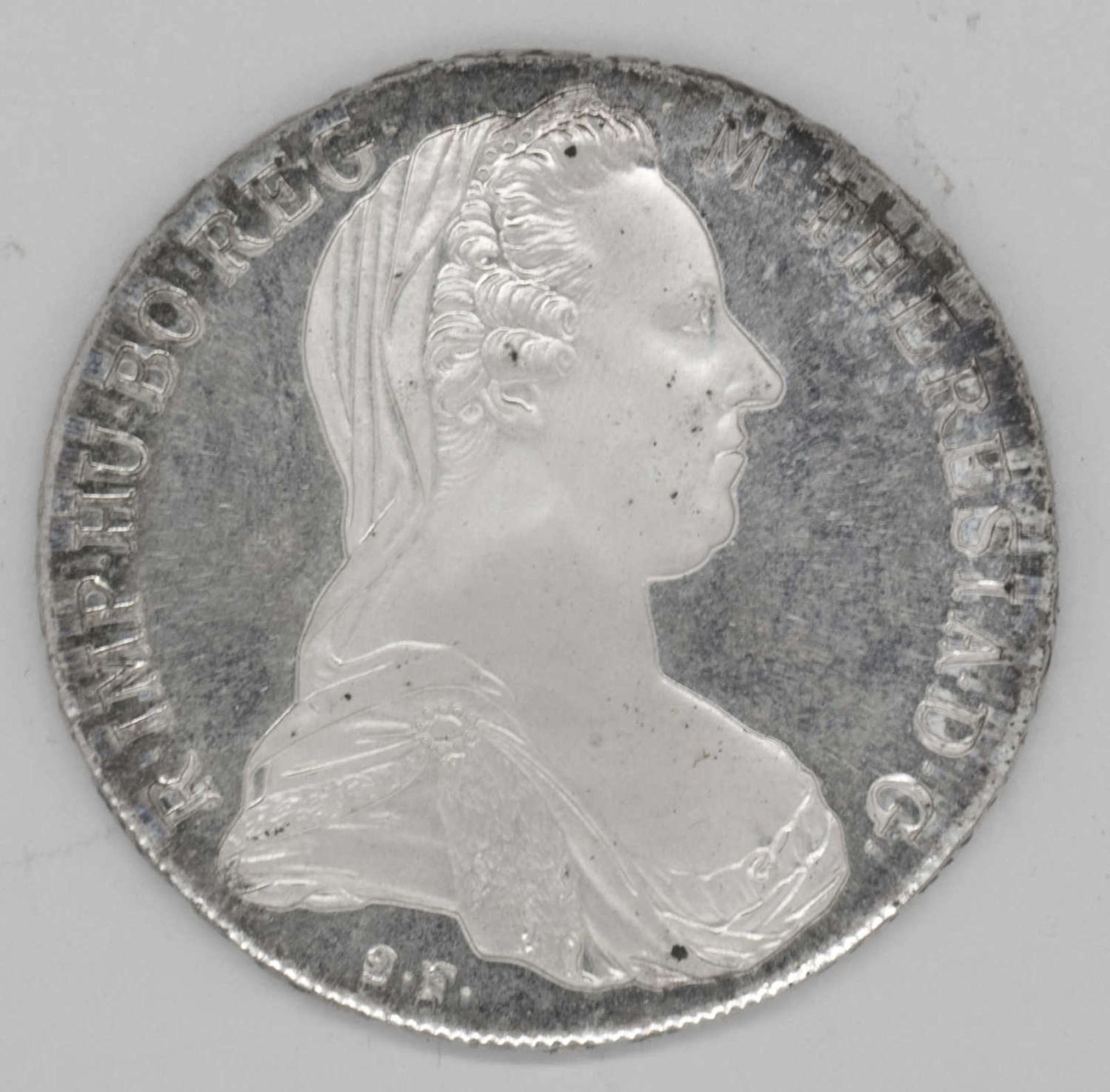 Conventional thaler Maria Theresia (Maria Theresien Taler). Silver 833.