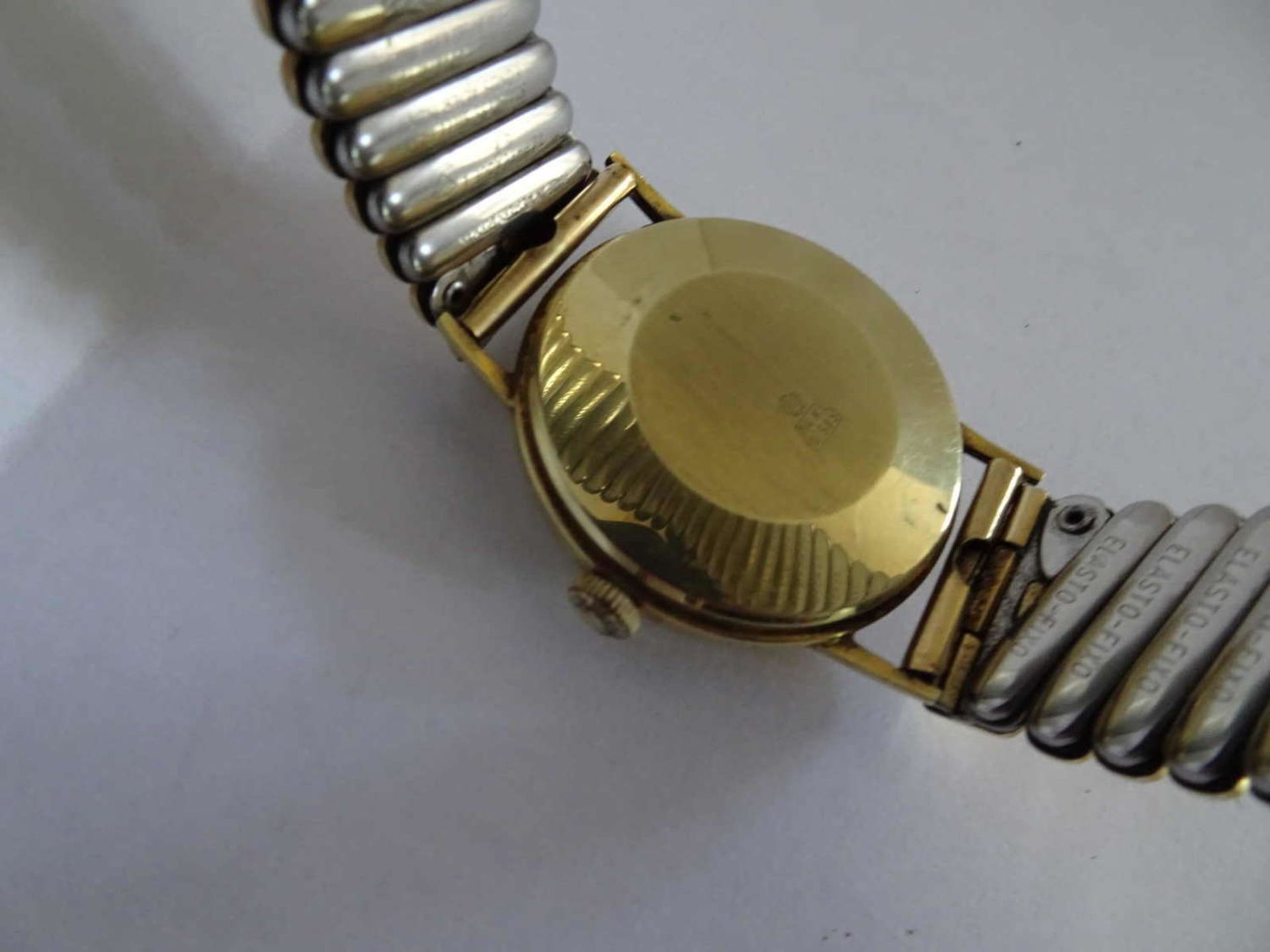 Men's wristwatch Zewi, case 585 gold, function tested. - Bild 2 aus 4