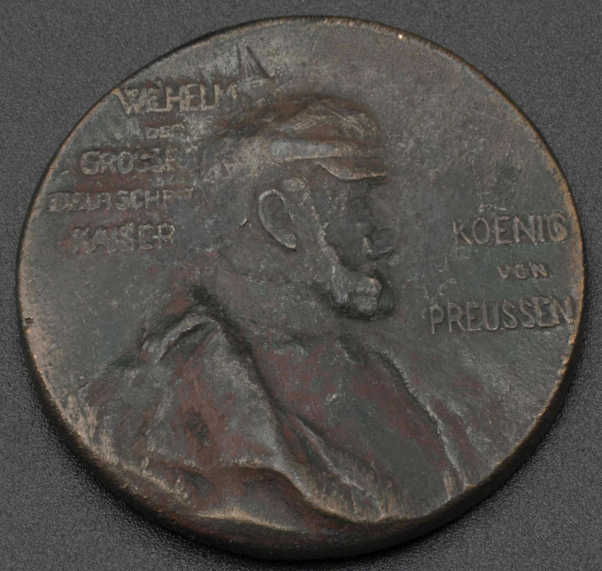 Prussia 1897, Souvenir - Medal on the 100th birthday of the great Emperor Wilhem I. Condition: F.