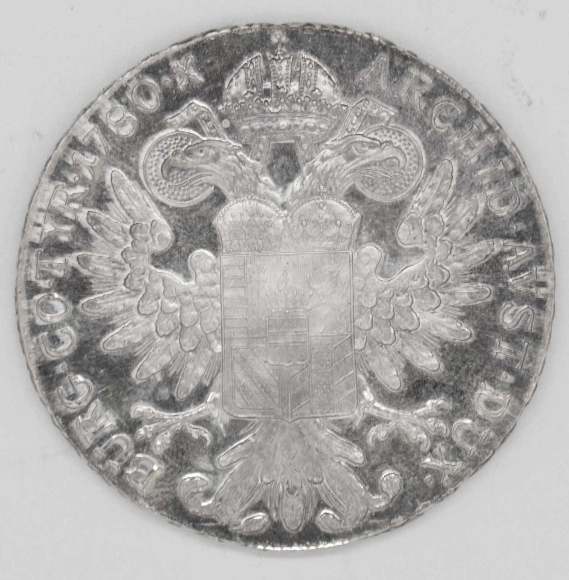 Conventional thaler Maria Theresia (Maria Theresien Taler). Silver 833. - Image 2 of 2