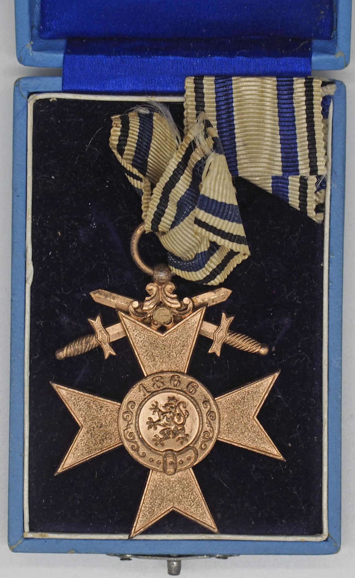 Bayr. Military Merit Cross 3rd class with swords. In the original case.