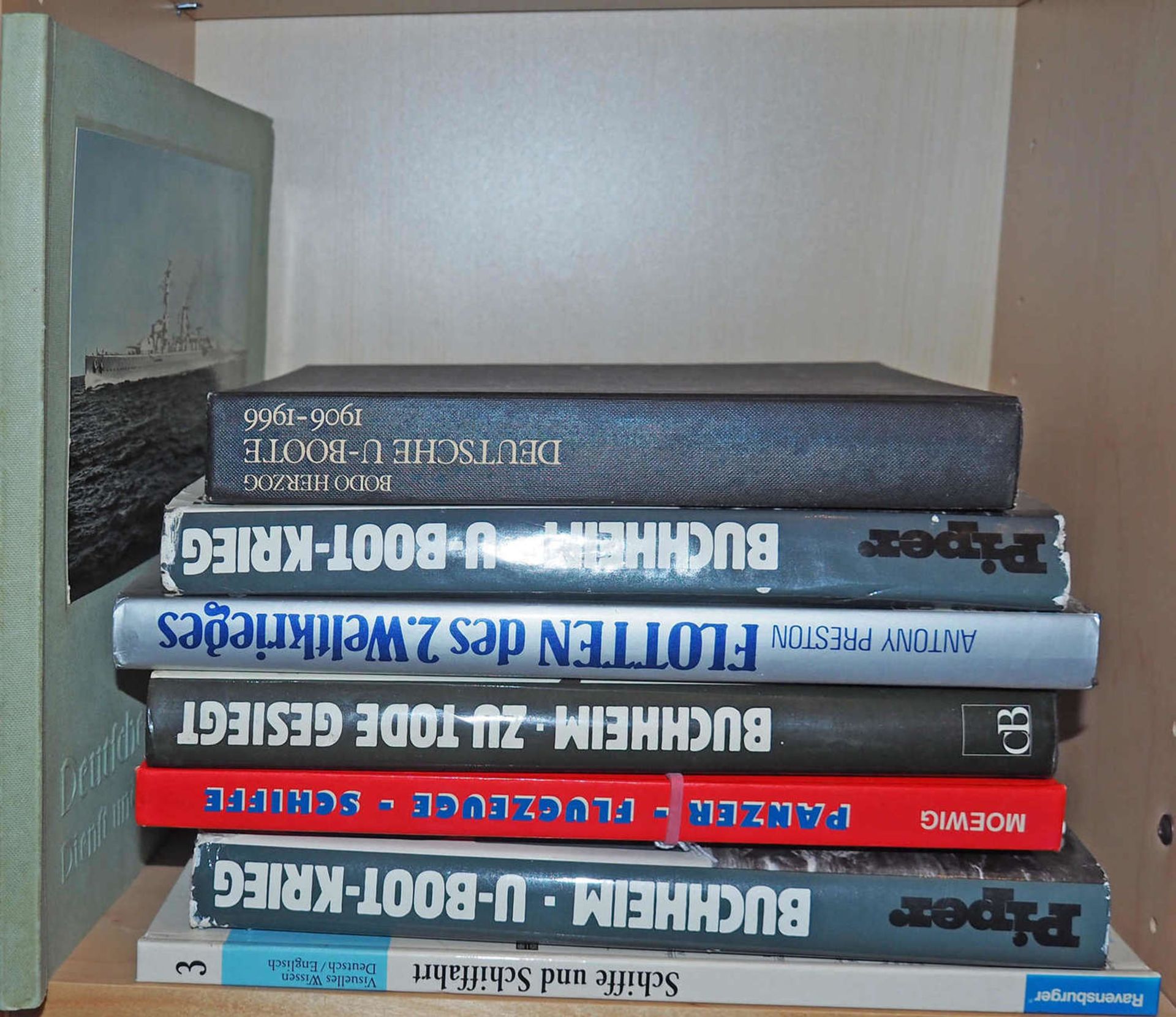 Lot books on submarines, tanks, war fleet, etc. Please visit!