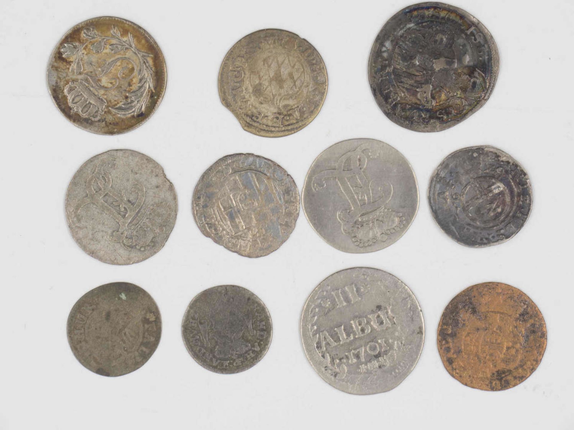 Old Germany 1629 - 1824, Lot of coins. Please visit. - Bild 2 aus 2