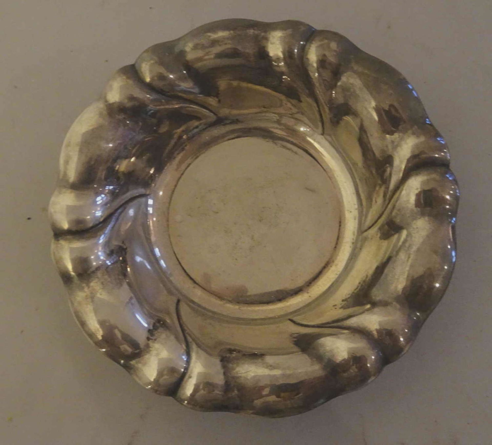 Small bowl, 835 silver, diameter ca. 13 cm, weight ca. 56,1 gr