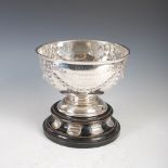 An Edwardian silver presentation bowl 'Taikoo Golf Challenge Cup', Birmingham, 1909, makers mark