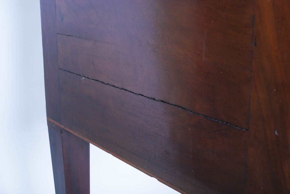 A 19th century Scottish mahogany sideboard, the upright stage back with two sliding cupboard - Image 13 of 15