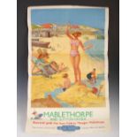 Mablethorpe and Sutton-on-Sea, a British Railways advertising poster after Jack Merriott, Jordison &