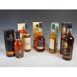 Four boxed bottles of Single Malt Scotch Whisky, comprising; Highland Park, 12 years old, 70cl., 40%