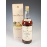 One boxed bottle of The Macallan, Single Highland Malt, Scotch Whisky, 12 years old, 43% vol., 1