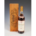 One boxed bottle of The Macallan Gran Reserva, Single Highland Malt Scotch Whisky, Distilled in