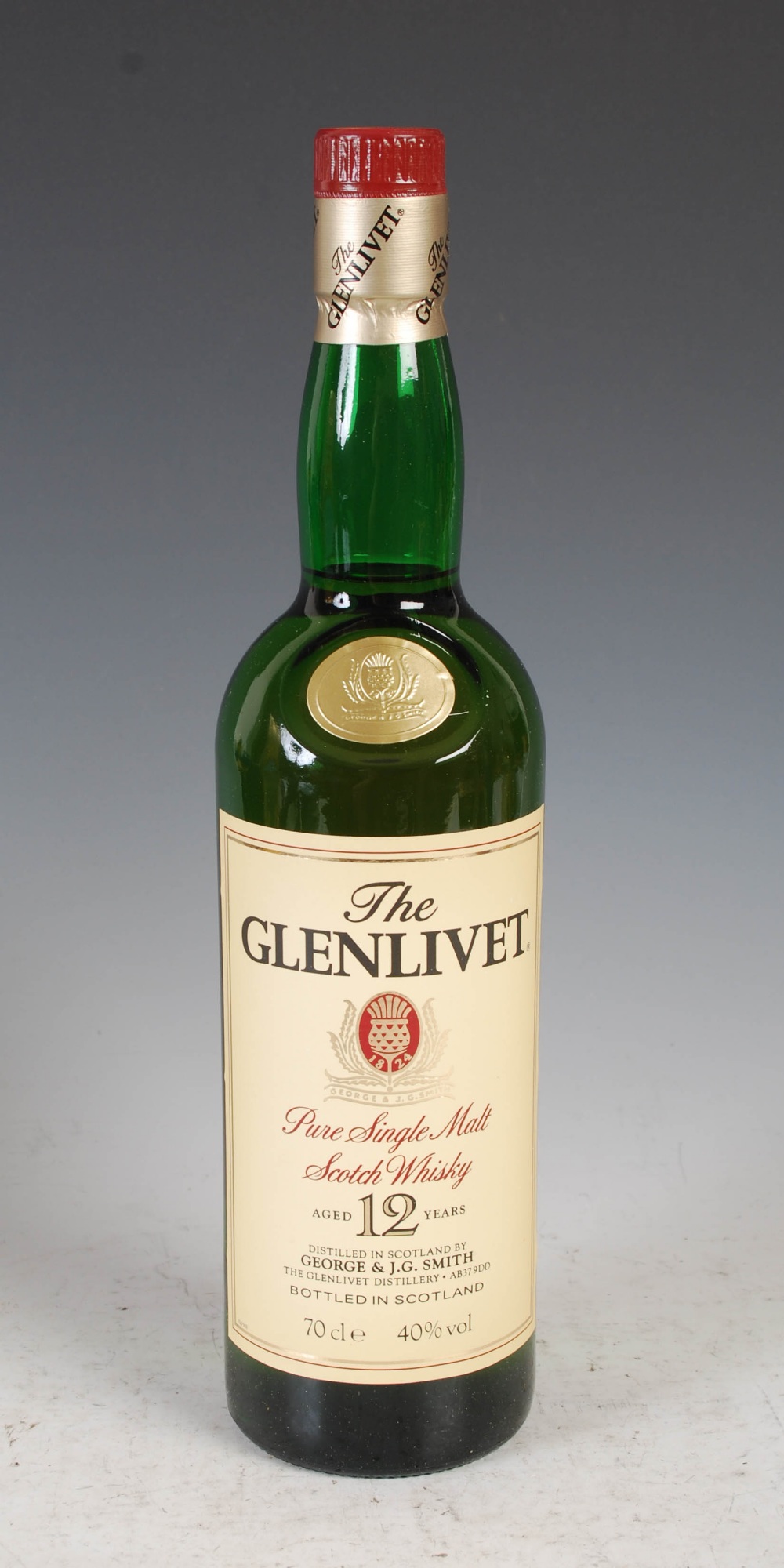 Three bottles of assorted Scotch Whisky, comprising; The Glenlivet, Single Malt, aged 12 years, in - Image 2 of 13