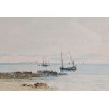 Morris In Kilbrannan Sound and another Early morning on the Firth, a pair watercolours, inscribed