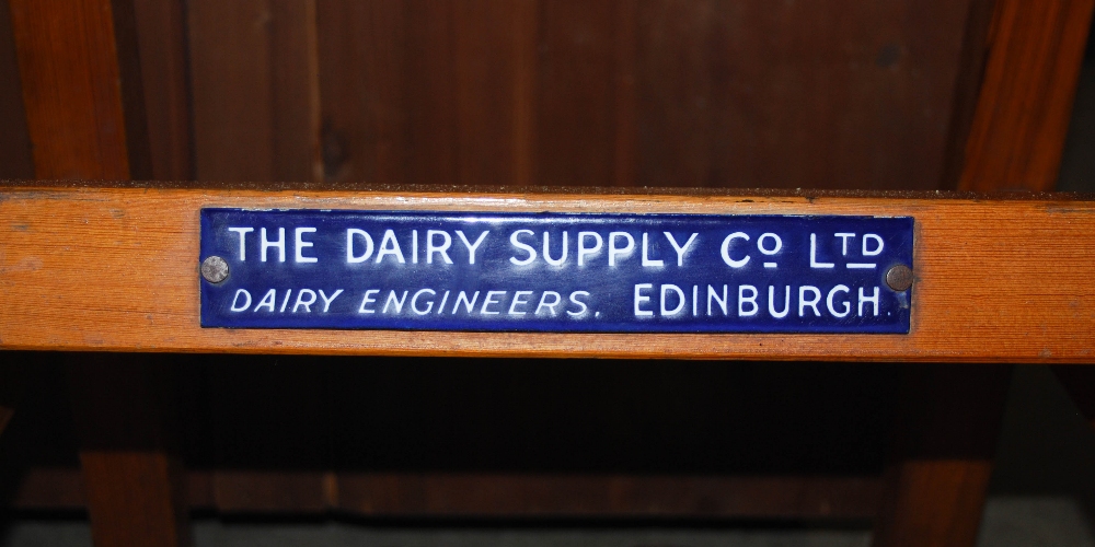 An early 20th century 'CHAMPION BUTTER CHURN' manufactured by The Diary Supply Co. Ltd., London, - Image 6 of 7