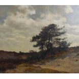 William Bastiaan Tholen (Dutch, 1860-1931) Landscape with trees oil on canvas, signed lower right