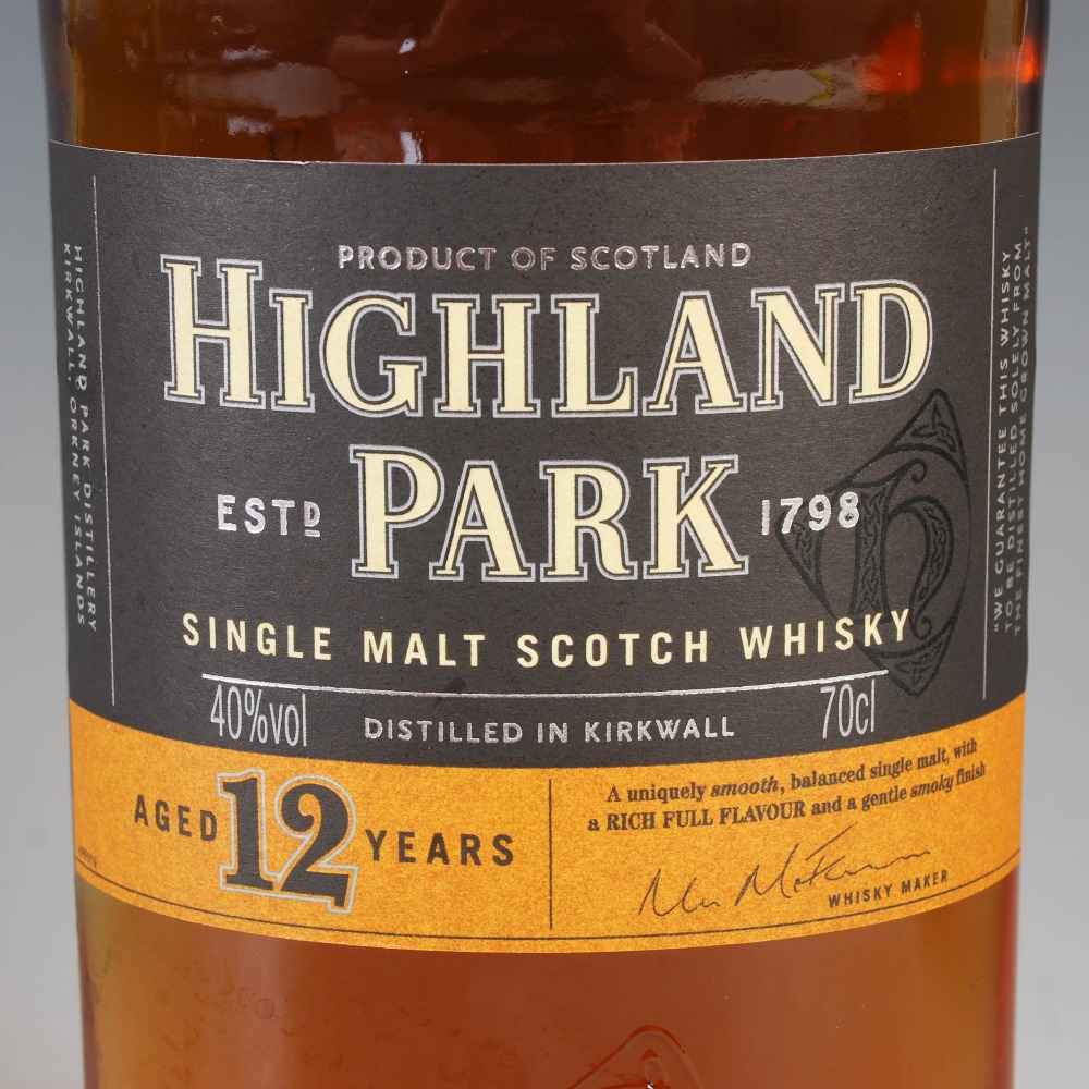 Four boxed bottles of assorted Single Malt Scotch Whisky, comprising; Highland Park, aged 12 - Image 7 of 17