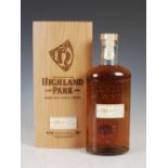 One boxed bottle of Highland Park, Single Malt Scotch Whisky, The Spectator 180th Anniversary