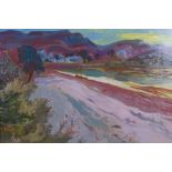 AR William Drummond Bone RSW ARSA (1907-1979) Poolewe oil on board, signed lower left, inscribed