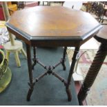 Inlaid occasional table