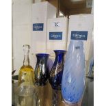 Collection of boxed Caithness glass to include commemorative bell