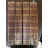 4 books - Homer's Odyssey volumes 1 - 4 (circa 1810)