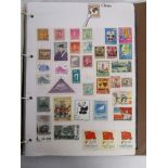 Stamps - Box of 3 All World albums, 3 SG World Catalogues & packet of mixed defin/commem