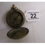 Compass with case marked Ross London