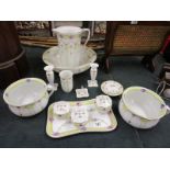 Bedroom set by Whieldon Ware