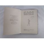 Book ‘Now we are Six’ signed A. A. Milne - 6th edition dated 1931