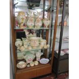 3 shelves of blush ivory Crown Devon & Crown Ducal