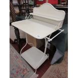 Metal French washstand