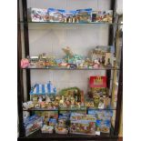 4 shelves of 'Sylvanian Families' toys - Many boxed