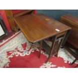 Edwardian inlaid Sutherland table