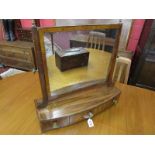 Regency swing mirror with 3 drawers