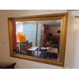 Gilt framed mirror