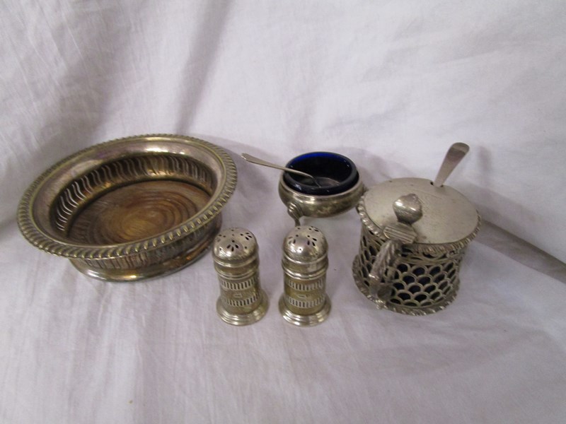 Collection of silver & white metal