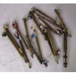 Collection of Victorian bobbins