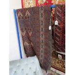 Antique needlework Sumak Kelim (198 x 112cm)