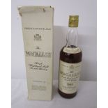 Bottle of The Macallan malt whisky 1963