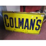 Colman's enamel sign