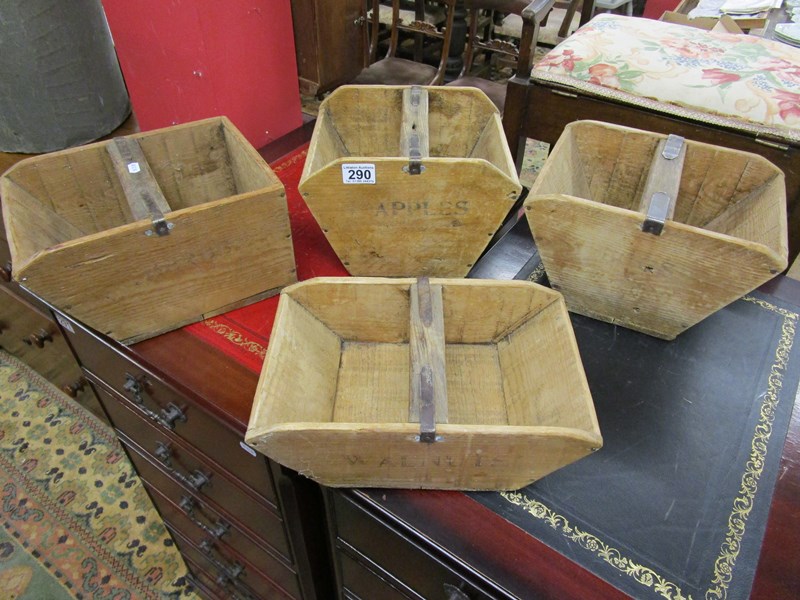 Wooden pickers boxes