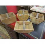 Wooden pickers boxes