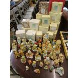 Large collection of Cherished Teddies, many boxed