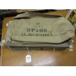 WWII army kit bags