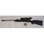 Air rifle with telescopic sight - Gamo .22