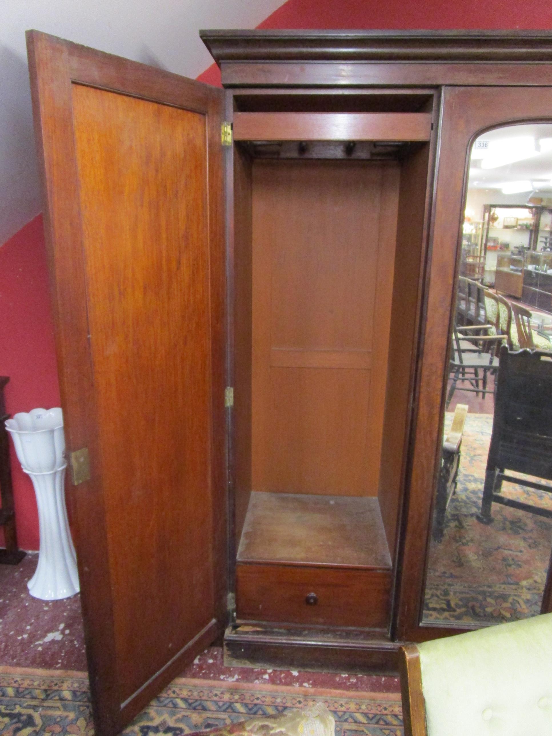 Victorian mahogany compactum - Image 2 of 9