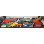 Collection of die-cast models to include Dinky & Corgi