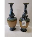 Pair of Royal Doulton vases