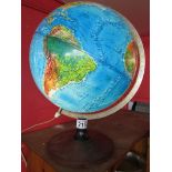 Illuminated globe