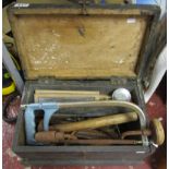Small chest of hand tools
