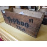 Typhoo tea advertising box